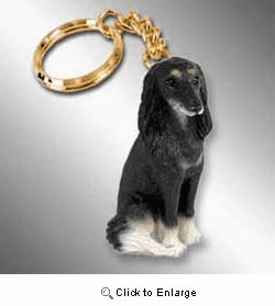 Saluki Keychain