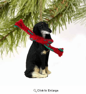 Saluki Tiny One Christmas Ornament