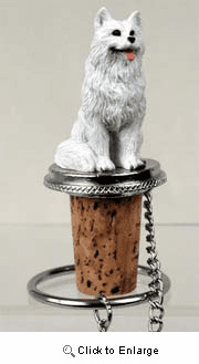 SamoyedBottle Stopper