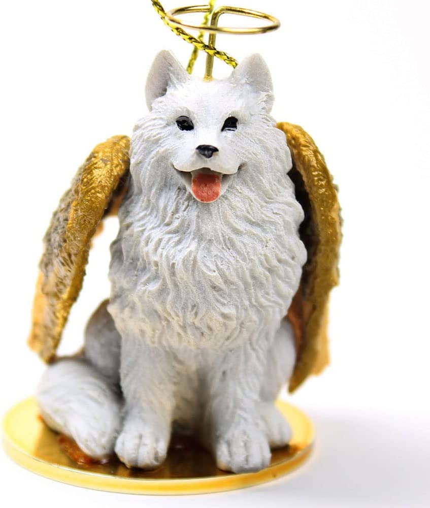 Samoyed Christmas Ornament Angel