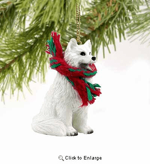 Samoyed Tiny One Christmas Ornament