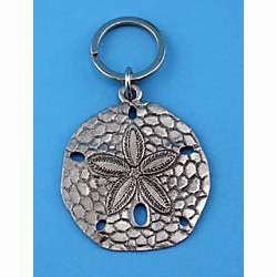 Sand Dollar Keychain