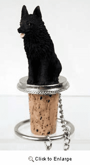 Schipperke Bottle Stopper