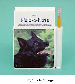 Schipperke Hold-a-Note