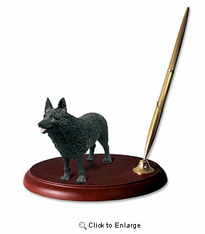 Schipperke Pen Holder