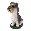 Schnauzer Bobblehead Gray