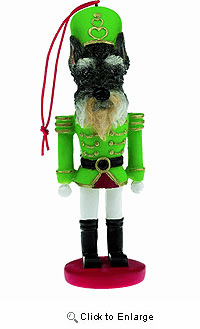 Schnauzer Ornament Nutcracker (Cropped)