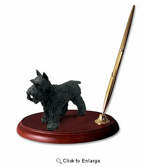 Schnauzer Pen Holder