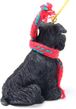 Schnauzer Tiny One Christmas Ornament Black Uncropped