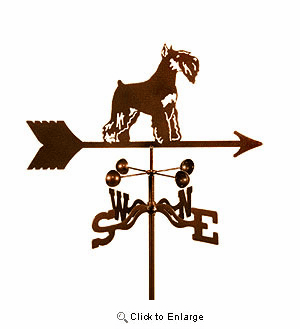 Schnauzer Weathervane