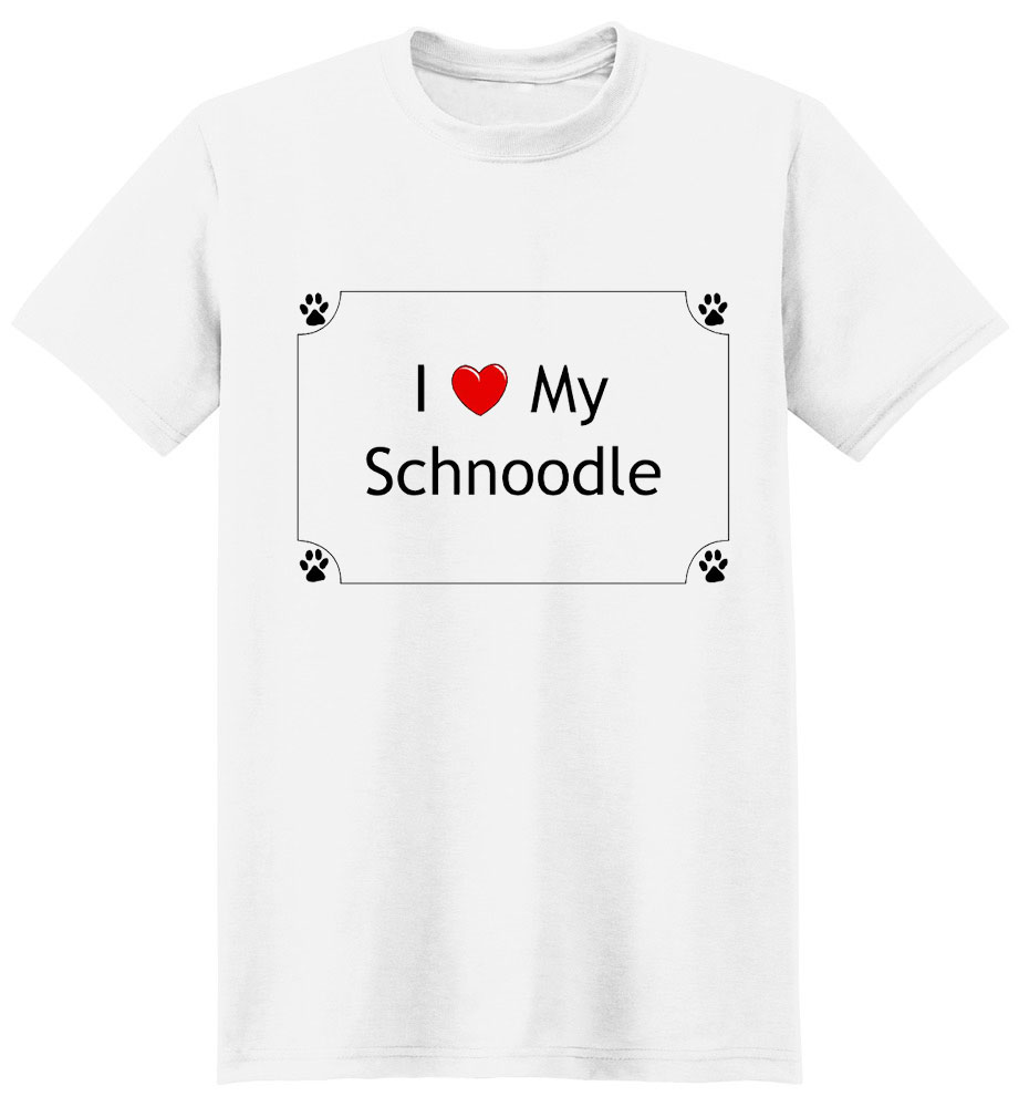 Schnoodle T-Shirt - I love my