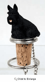 Scottish Terrier Bottle Stopper