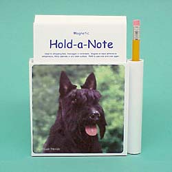 Scottish Terrier Hold-a-Note