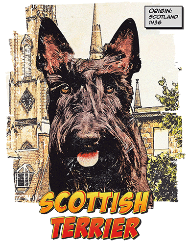 Scottish Terrier T-Shirt Ancestry