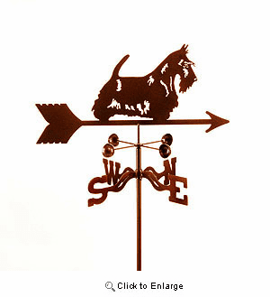 Scottish Terrier Weathervane