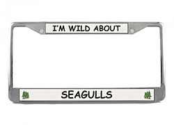 Seagull License Plate Frame