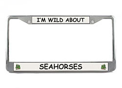 Seahorse License Plate Frame