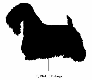 Sealyham Terrier Garden Stake