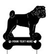 Shar Pei Garden Stake