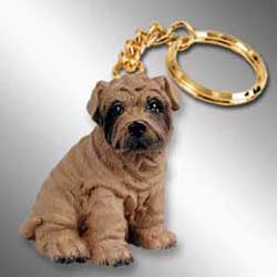 Shar Pei Keychain