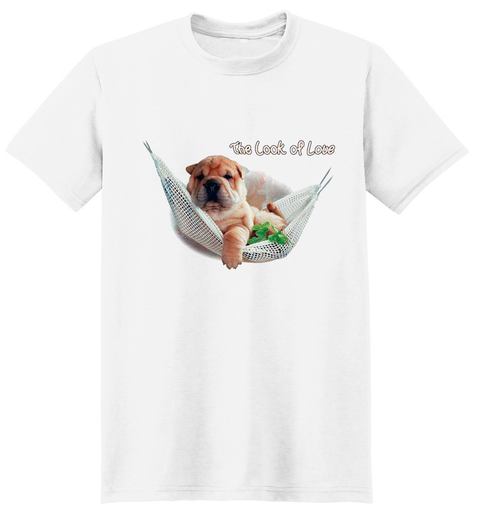 Shar Pei T Shirt The Look Of Love
