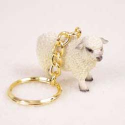 Sheep Keychain