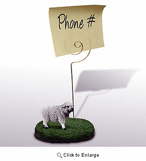 Sheep Note Holder