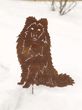 Shetland Sheepdog Garden Stake