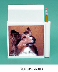 Shetland Sheepdog Hold-a-Note