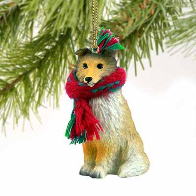 Shetland Sheepdog Tiny One Christmas Ornament Sable