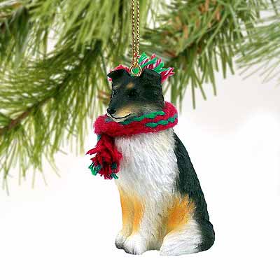 Shetland Sheepdog Tiny One Christmas Ornament Tricolor