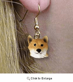 Shiba Inu Authentic Earrings