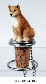 Shiba Inu Bottle Stopper