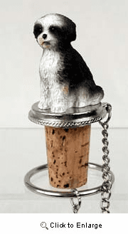 Shih Tzu Bottle Stopper