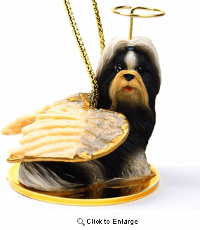 Shih Tzu Christmas Ornament Angel