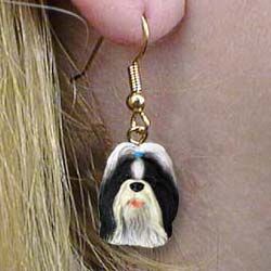 Shih Tzu Authentic Earrings