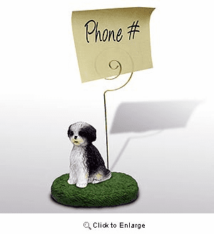 Shih Tzu Note Holder