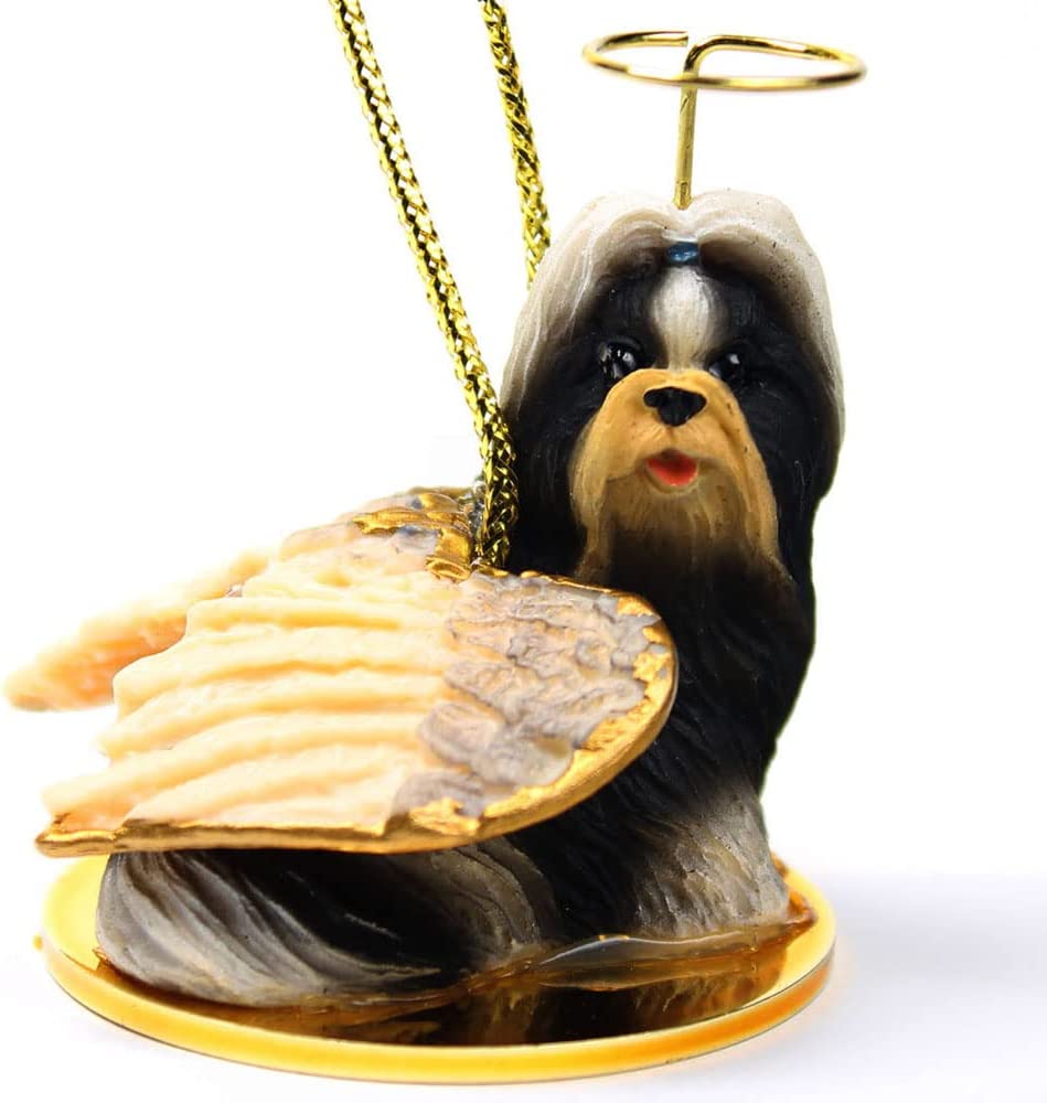 Shih Tzu Christmas Ornament Angel