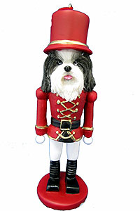 Shih Tzu Ornament Nutcracker