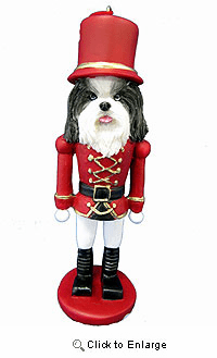 Shih Tzu Ornament Nutcracker