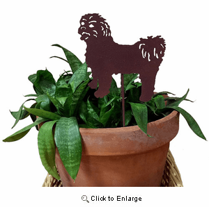 Shih Tzu Plant Stake