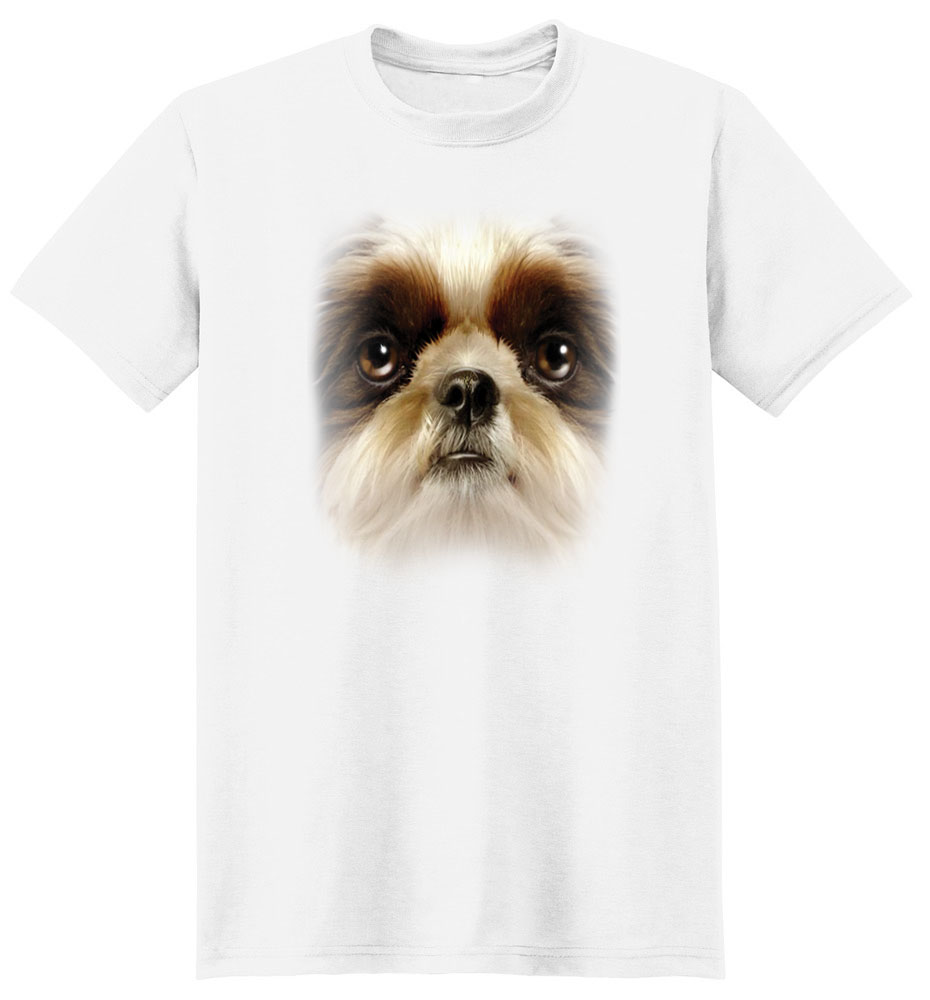 Shih Tzu T Shirt Full Face