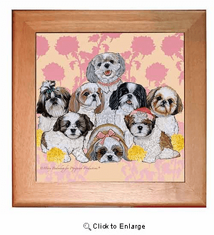 Shih Tzu Trivet