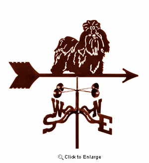 Shih Tzu Weathervane