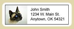 Siamese Cat Address Labels