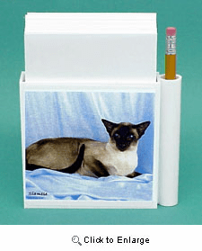 Siamese Cat Hold-a-Note
