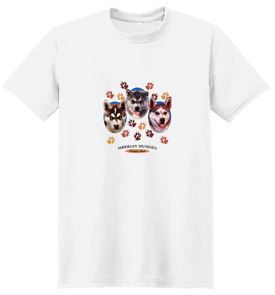 Siberian Husky T-Shirt - Family