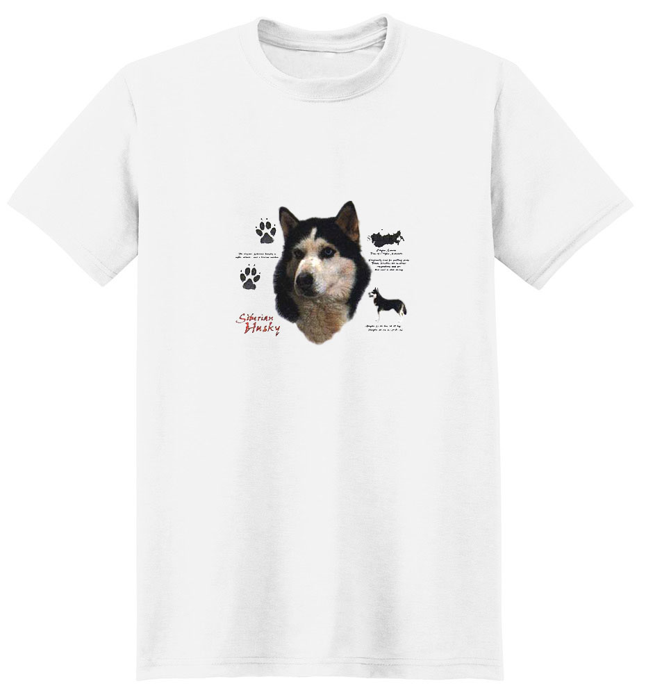 Siberian Husky T-Shirt - History Collection