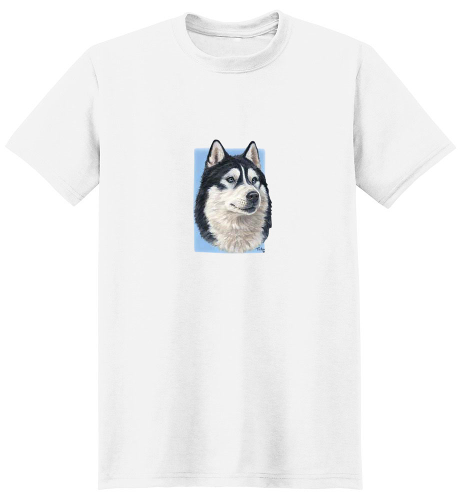 Siberian Husky T-Shirt - Linda Picken