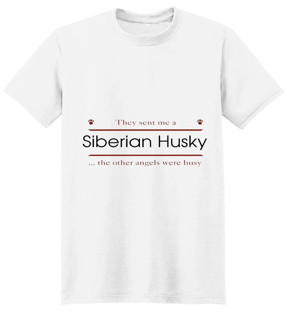 Siberian Husky T-Shirt - Other Angels